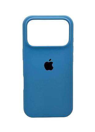 Чохол для смартфона silicone full case aa open cam for apple iphone 17 pro 49,cornflower