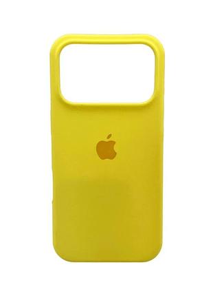 Чохол для смартфона silicone full case aa open cam for apple iphone 17 pro 4,yellow