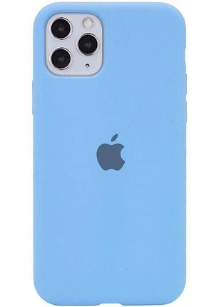 Чохол для смартфона silicone full case aa open cam for apple iphone 11 pro кругл 49,cornflower