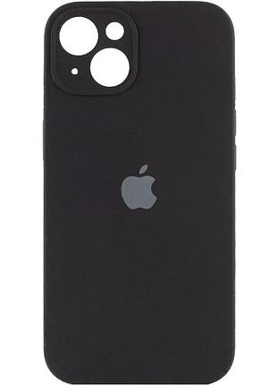 Чохол для смартфона silicone full case aa camera protect for apple iphone 15 14,black