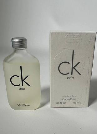 Туалетна вода calvin klein ck one eau de toilette, 100ml