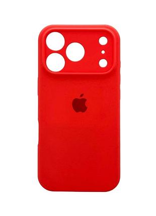 Чохол для смартфона silicone full case aa camera protect for apple iphone 17 pro max 18,peach