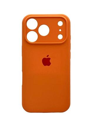 Чохол для смартфона silicone full case aa camera protect for apple iphone 17 pro max 34,papaya