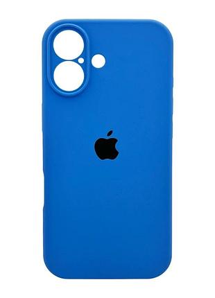 Чохол для смартфона silicone full case aa camera protect for apple iphone 17 3,royal blue