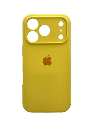 Чохол для смартфона silicone full case aa camera protect for apple iphone 17 pro 4,yellow