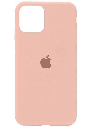 Чохол для смартфона silicone full case aa open cam for apple iphone 11 pro кругл 37,grapefruit