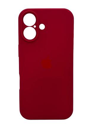 Чохол для смартфона silicone full case aa camera protect for apple iphone 17 21,rose red