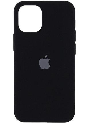 Чохол для смартфона silicone full case aa open cam for apple iphone 12 14,black