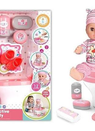 Пупс с wzb903-3 с аксессуарами, в коробке р.35x13.5x30 см yg toys