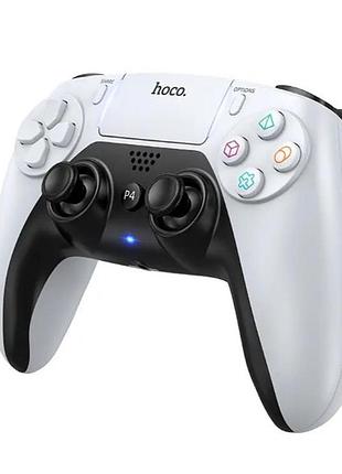 Бездротовий джойстик ігровий контролер hoco ga1 для пк ps4, ps5