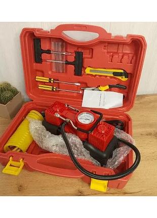 Автомобильный компрессор в кейсе red ma810 3