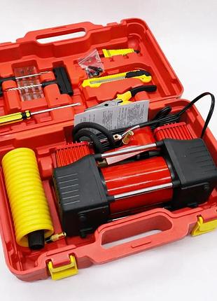 Автомобильный компрессор в кейсе red ma810 5