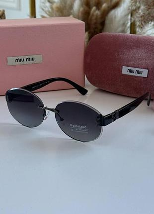 Сонцезахисні окуляри жіночі окуляри miu miu . nylon polarized