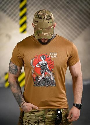 Тактическая футболка born of war coyot вт4723