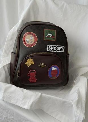 Женский рюкзак coach brown вт6264