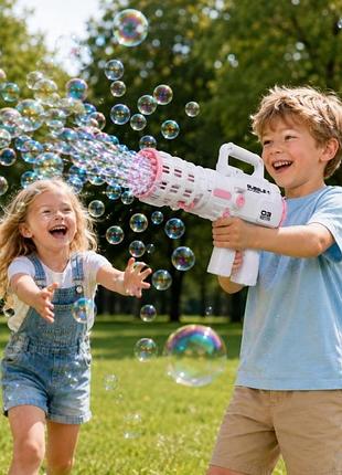 Базука с мыльными пузырями bazooka bubble gun вт4665