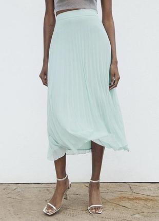 Юбка плісе zara
