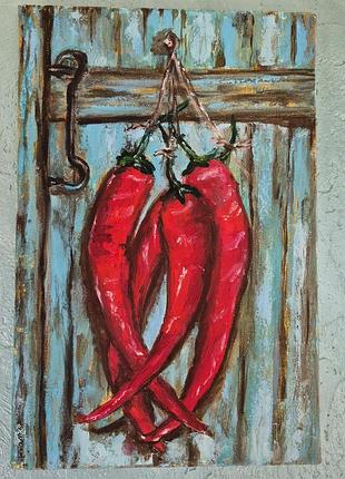 Картина 20×30 на полотні , написана олійними фарбами