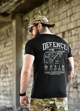 Тактическая футболка born of war defense black вт4631