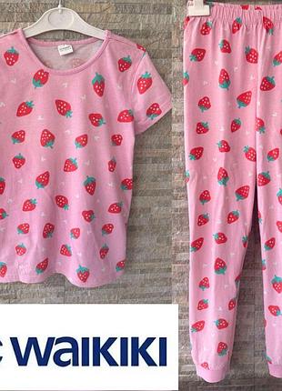 Піжама 🍓 костюм для сну і відпочинку штани футболка lc waikiki 9-10 років, 134-150 см