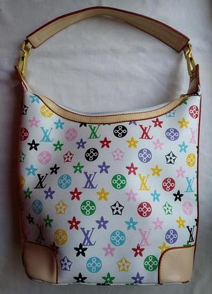 Винтажная женская сумка louis vuitton monogram multicolore.
