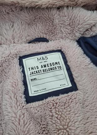 Детская зимняя куртка m&amp;s 4