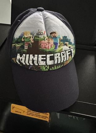 Кепка бейсболка для хлопчика minecraft