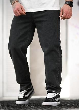 Джинси stussy ballon потертий чорний тр6861