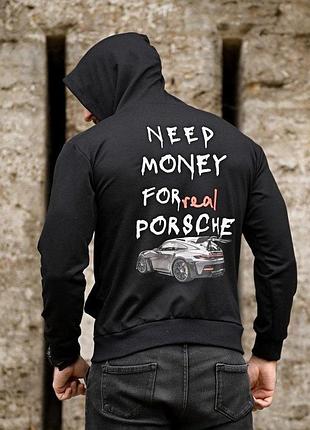 Худі real porsche black пп7994