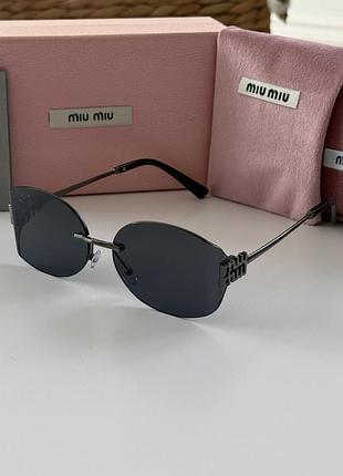 Солнцезащитные очки женские miu míu защита uv400