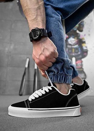 Мужские кеды black /white нв 860-1 нп4925