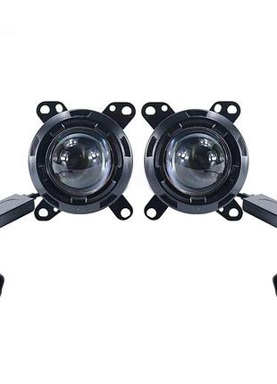 Линзированные противотуманные led фары daf xf105 9-60v 50w 6500k (комплект 2-шт)