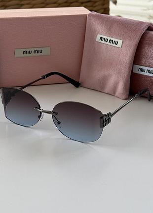 Солнцезащитные очки женские miu míu защита uv400