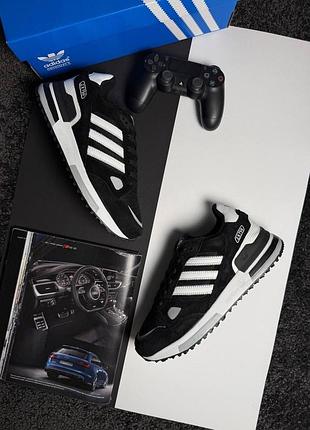 Чоловічі кросівки adidas zx 750 new black white