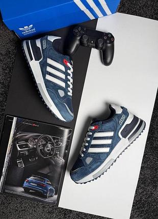 Чоловічі кросівки adidas zx 750 new navy white