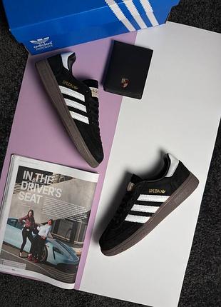 Жіночі кросівки adidas handball spezial w black white