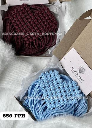 Брошка серце ♥️ макраме 4