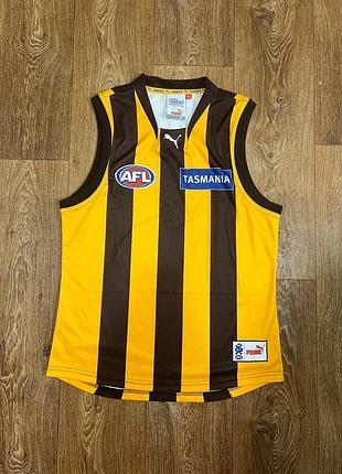 Оригінальна ігрова майка - джерсі  hawthorn hawks puma jersey з архіву afl