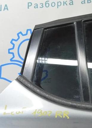 Стекло двери треугольник заднее правое nissan leaf 18-24