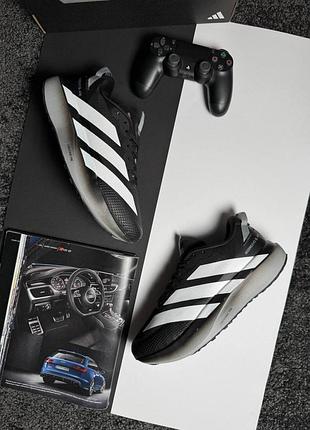 Чоловічі кросівки adidas adizero evo sl atr black white grey