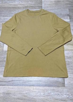 Чоловічий лонгслів m&amp;s, розмір l-xl, хакі.