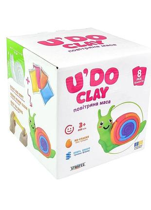 Набір для творчості strateg "равлик u'do clay" (30746)
