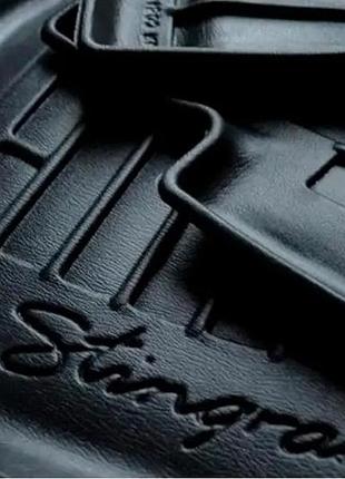 Килимки stingray 3d (3 шт) для byd atto 3 evo/yuan plus 2025- рр