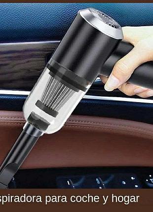 Бездротовий автомобільний пилосос 9000pa, usb‑зарядка, 1200mah, сухе та вологе прибирання