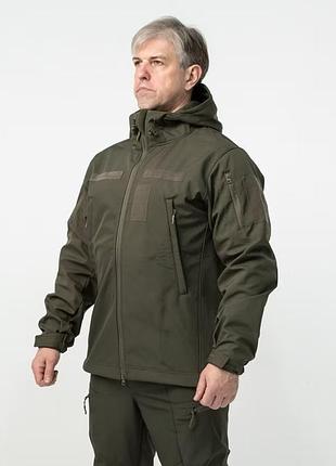 Тактическая softshell куртка military olive