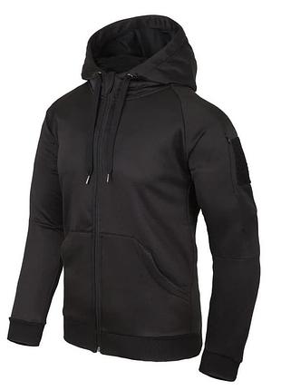 Кофта helikon-tex urban hoodie - fullzip - black