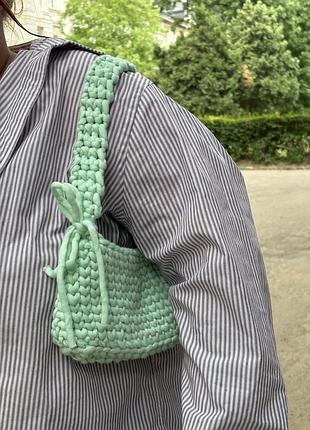 Вʼязана сумка. сумка жіноча. ручна робота