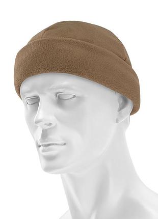 Шапка флісова helikon-tex watch cap coyote