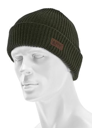 Шапка wanderer beanie cap olive green
