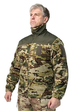 Флісова кофта тактична multicam